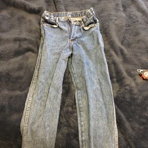 High wasted “mom jeans”